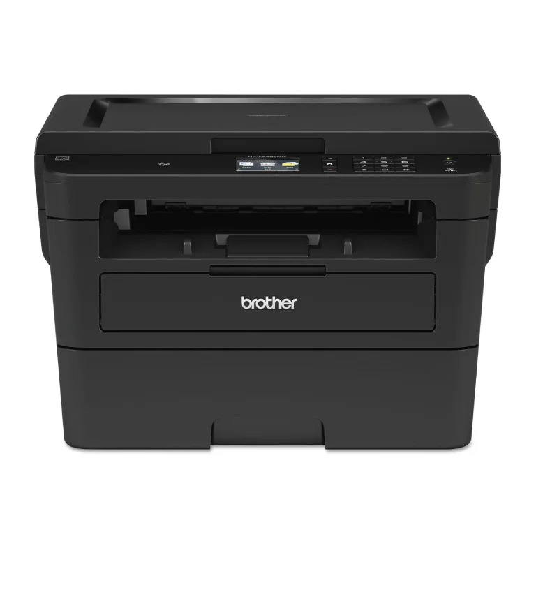 Brother Compact Monochrome Laser Printer, Flatbed Copy & Scan, Wireless Printing
