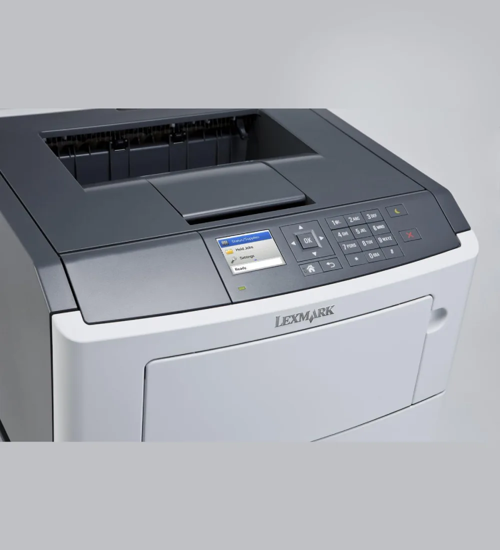 Lexmark Laser Printer, Monochrome, 1200x1200 Dpi Plain Paper Print, Desktop - Image 2